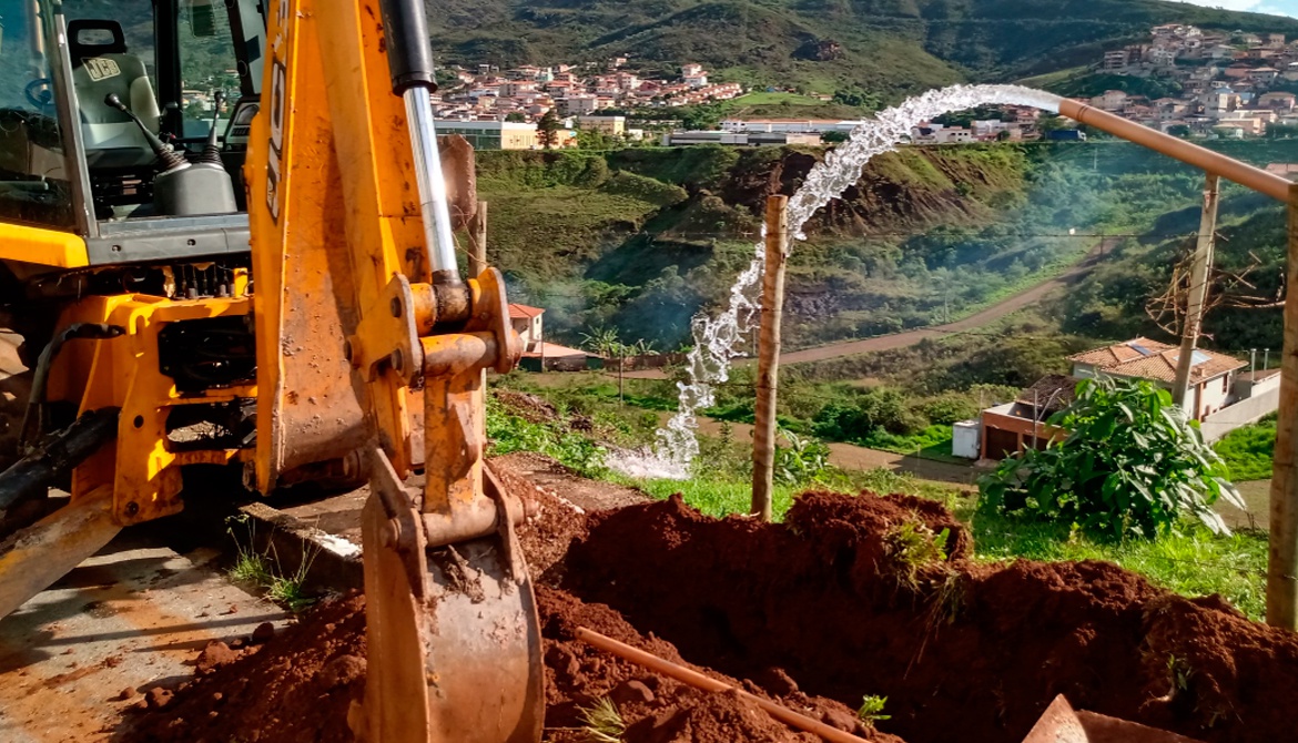 Moradores da Lagoa ganham reforço no abastecimento com intervenção da SANEOURO