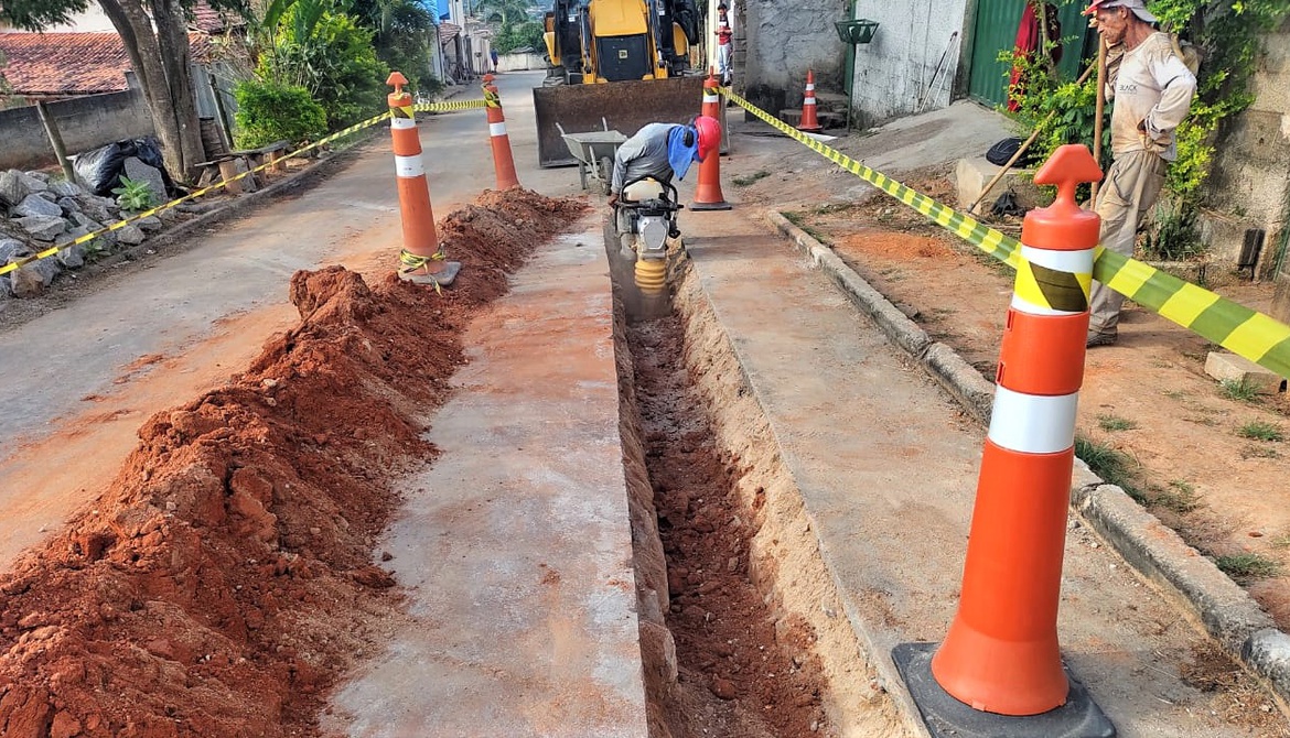 SANEOURO REALIZA NOVAS OBRAS EM AMARANTINA